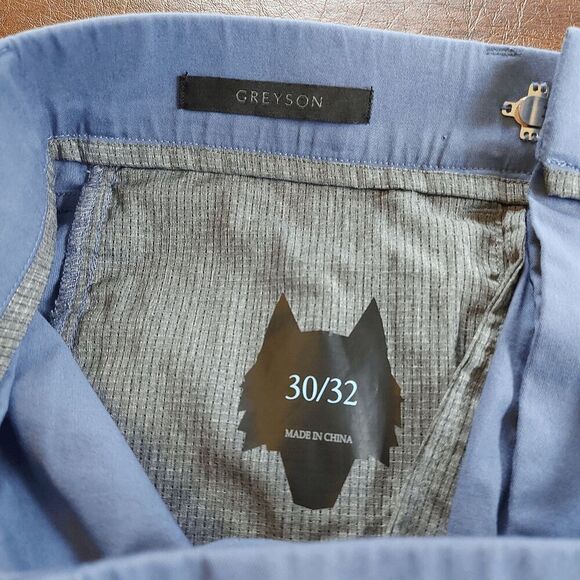 Greyson Amagansett 5 Pocket Golf Trousers Pants Wolf Blue Men's Size 30 x 32 - Picture 5 of 5